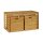 relaxdays Schuhbank 10024979_0 braun Holz 80,0 cm  ( 10024979_0 )