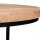 relaxdays Beistelltische-Set rund Holz braun, 3 St.