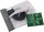FolderSys Schnappverschlussbeutel DIN A7 transparent/grau 0,20 mm, 1 St.