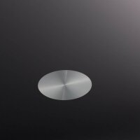 relaxdays Beistelltisch rund Glas schwarz 40,0 x 40,0 x 55,0 cm, 1 St.