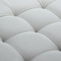 relaxdays Wohnzimmer-Hocker mit Stauraum 10022874_550 creme, 1 St.