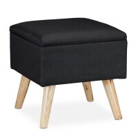 relaxdays Wohnzimmer-Hocker mit Stauraum 10029605_46...