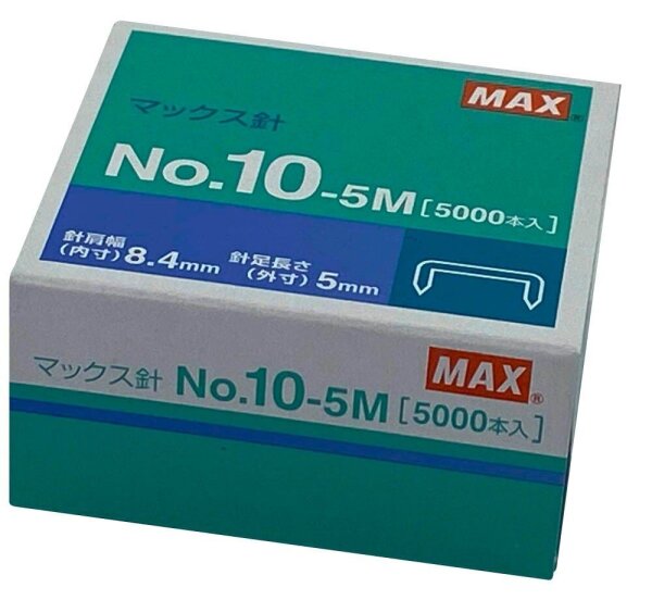 MAX Heftklammern No. 10-5M, 5.000 St.
