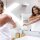 relaxdays Badaccessoires-Set braun, 1 Set