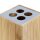 relaxdays Badaccessoires-Set braun, 1 Set