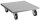 SZ Metall Transportroller silber 40,0 x 40,0 x 12,0 cm bis 200,0 kg