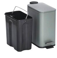Zeller Mülleimer 5,0 l salbei, 1 St.
