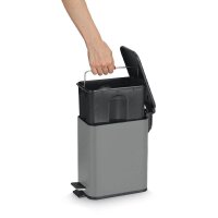 Zeller Mülleimer 5,0 l salbei, 1 St.