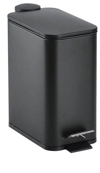 Zeller Mülleimer 5,0 l schwarz, 1 St.