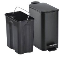 Zeller Mülleimer 5,0 l schwarz, 1 St.