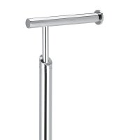 relaxdays Ersatzrollenhalter PAGNONI silber, 1 St.