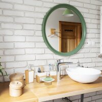 relaxdays Badaccessoires-Set braun, 1 Set