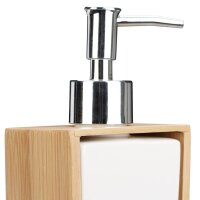 relaxdays Badaccessoires-Set braun, 1 Set