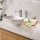 relaxdays Badaccessoires-Set braun, 1 Set