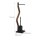 relaxdays WC-Garnitur schwarz Metall, 1 St.