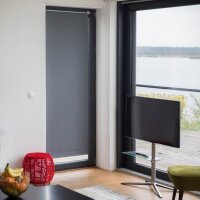 relaxdays Rollo grau 120,0 x 165,0 cm  ( 10021307_740 )