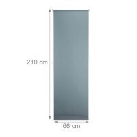 relaxdays Rollo grau 70,0 x 210,0 cm