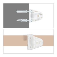 relaxdays Rollo grau 110,0 x 165,0 cm