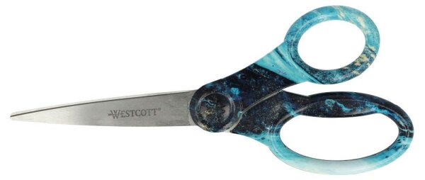 WESTCOTT Papierschere Trendsetter türkis 20,4 cm