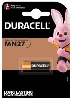 DURACELL Batterie MN27 Alkali-Mangan Fotobatterie 12,0 V,...