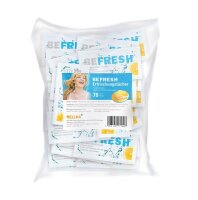 HELLMA Feuchttücher BE FRESH 1-lagig weiß, 70 Tücher