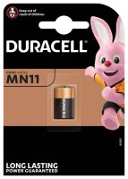 DURACELL Batterie MN11 Alkali-Mangan Fotobatterie 6,0 V,...