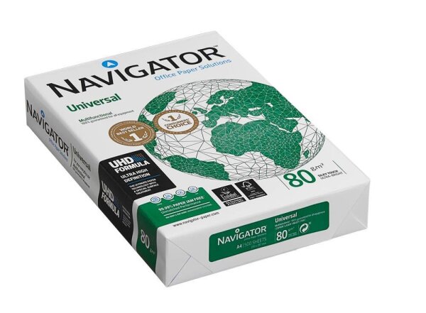 NAVIGATOR Kopierpapier Universal DIN A4 80 g/qm 500 Blatt