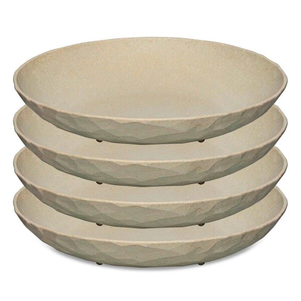 koziol Teller Club beige Ø 22,0 cm, 4 St.