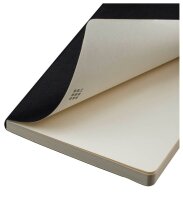 MOLESKINE Notizbuch Classic Collection flexibler Einband ca. DIN A4 kariert, schwarz Softcover 192 Seiten, 1 St.