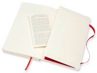 MOLESKINE Notizbuch Classic Collection ca. DIN A5 kariert, scharlachrot Softcover 192 Seiten, 1 St.
