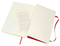 MOLESKINE Notizbuch Classic Collection ca. DIN A5 liniert, scharlachrot Softcover 192 Seiten, 1 St.