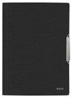 LEITZ Eckspanner Style 3977 DIN A4 satin schwarz, 1 St.