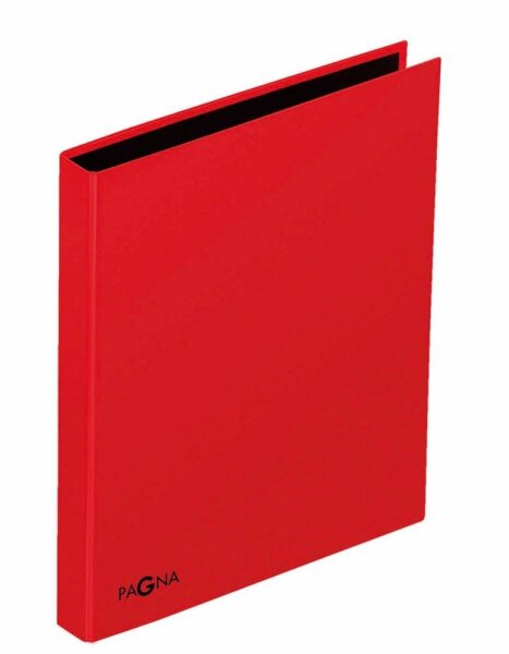 PAGNA Basic Ringbuch 2-Ringe rot DIN A4, 1 St.