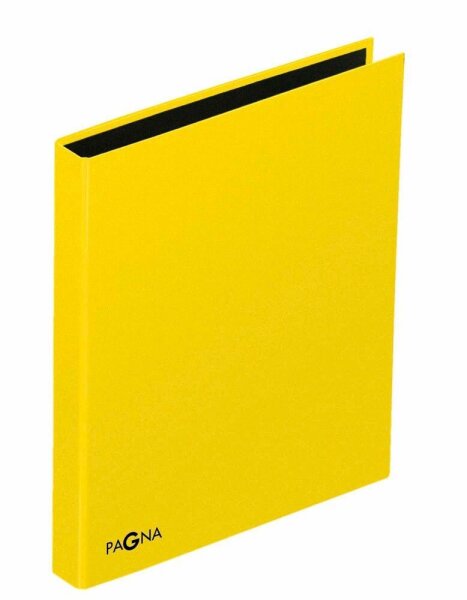 PAGNA Basic Ringbuch 2-Ringe gelb DIN A4, 1 St.