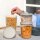 koziol Vorratsdosen-Set Prince transparent 0,3/0,75/1,0 l, 1 Set