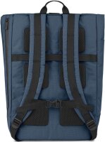 MOLESKINE Rucksack METRO ROLLTOP Kunstfaser saphirblau...