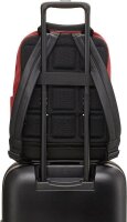 MOLESKINE Rucksack THE BACKPACK Kunstfaser weinrot 13,0 l