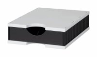 styro Schubladenbox uno  schwarz 268-0101.9895S, DIN A4...