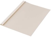 LMG Thermo-Bindemappen beige Leinenkarton für 5 - 15...