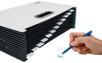 RAPESCO® Fächermappe Supafile Plus 13 Fächer weiß, 1 St.