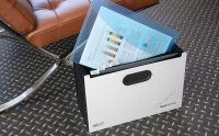 RAPESCO® Fächermappe Supafile Plus 13 Fächer weiß, 1 St.