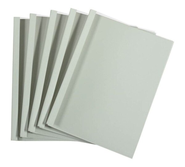 LMG Thermo-Bindemappen Premium weiß Karton für 5 - 15 Blatt, 50 St.