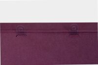 LMG Thermo-Bindemappen rot Lederkarton für 40 - 55 Blatt, 50 St.
