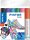 PILOT PINTOR FUN Kreativmarker farbsortiert 4,0 - 12,0 mm, 6 St.