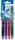 PILOT FRIXION ball CLICKER 2 Go Tintenroller-Set 0,4 mm, Schreibfarbe: farbsortiert, 4 St.