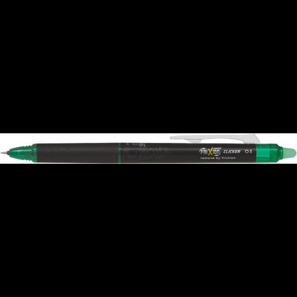 PILOT FRIXION point CLICKER Tintenroller schwarz 0,3 mm, Schreibfarbe: grün, 1 St.