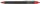PILOT FRIXION point CLICKER Tintenroller schwarz 0,3 mm, Schreibfarbe: rot, 1 St.