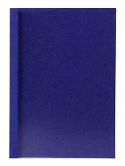 LMG Thermo-Bindemappen blau Lederkarton für 20 - 30 Blatt, 50 St.