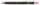 PILOT FRIXION point CLICKER Tintenroller schwarz 0,3 mm, Schreibfarbe: pink, 1 St.