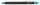 PILOT FRIXION point CLICKER Tintenroller schwarz 0,3 mm, Schreibfarbe: blau, 1 St.